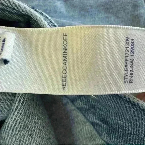 Rebecca‎ Minkoff Verona Denim Jacket Size M - Picture 5 of 7